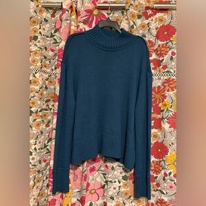 Jason Wu Deep Blue Turtleneck Sweater